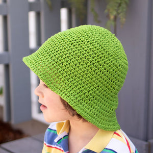 Kid’s Cotton Bucket Hat Crochet Pattern